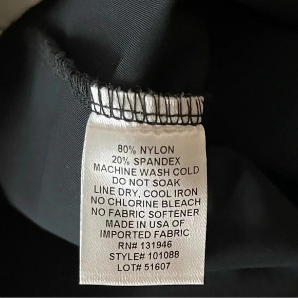 JUDE CONNALLY CARISSA PONTE SHIFT DRESS IN BLACK ANIMAL PRINT BORDER - Picture 8 of 9